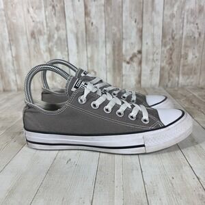 Converse Chuck Taylor All Star Low Top Grey Canvas Sneakers Women  6.5